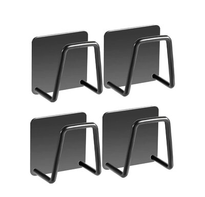 CleverFix 4pcs Black 